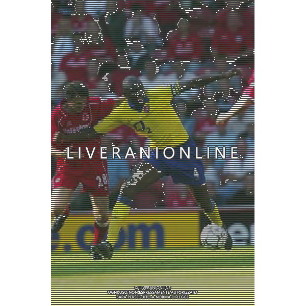 Middlesbrough (inghilterra) Premier League 24/08/2003 partita: Middlesbrough - Arsenal foto: S.Rosa/Liverani nella foto: Patrick viera - Arsenal