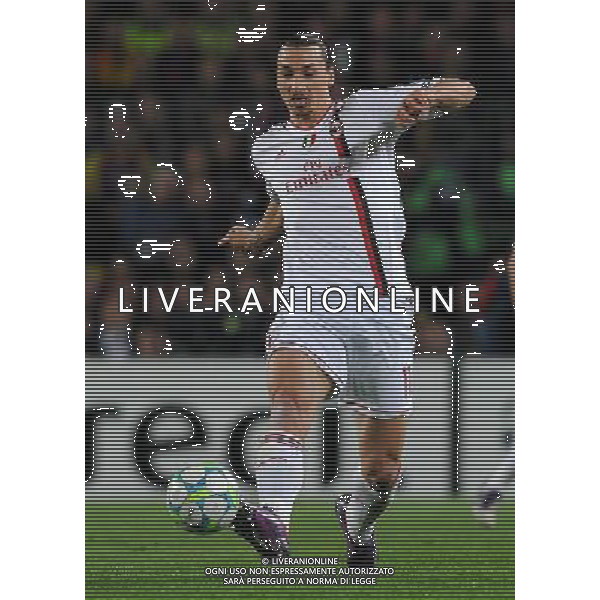 UEFA Champions League 2011/2012 Quarti di Finale Ritorno Barcellona (Spagna) - 03.04.2012 Barcellona-Milan Nella Foto:Ibrahimovic Zlatan /Ph.Vitez-Ag. Aldo Liverani