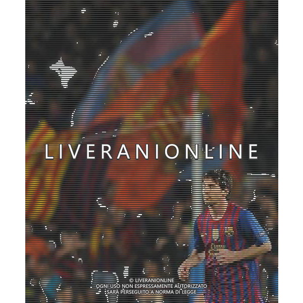 UEFA Champions League 2011/2012 Quarti di Finale Ritorno Barcellona (Spagna) - 03.04.2012 Barcellona-Milan Nella Foto:Messi Lionel /Ph.Vitez-Ag. Aldo Liverani