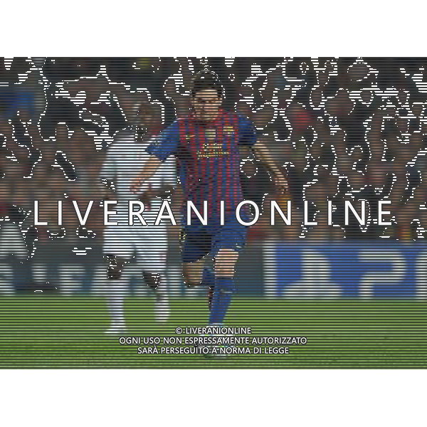 UEFA Champions League 2011/2012 Quarti di Finale Ritorno Barcellona (Spagna) - 03.04.2012 Barcellona-Milan Nella Foto:Messi Lionel /Ph.Vitez-Ag. Aldo Liverani
