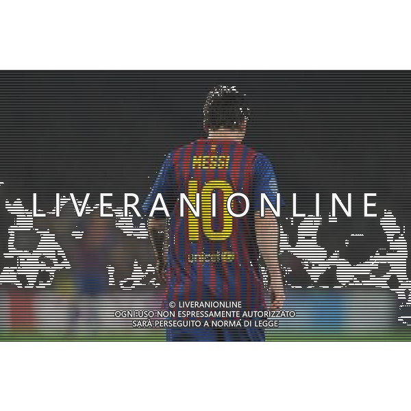 UEFA Champions League 2011/2012 Quarti di Finale Ritorno Barcellona (Spagna) - 03.04.2012 Barcellona-Milan Nella Foto:Messi Lionel /Ph.Vitez-Ag. Aldo Liverani
