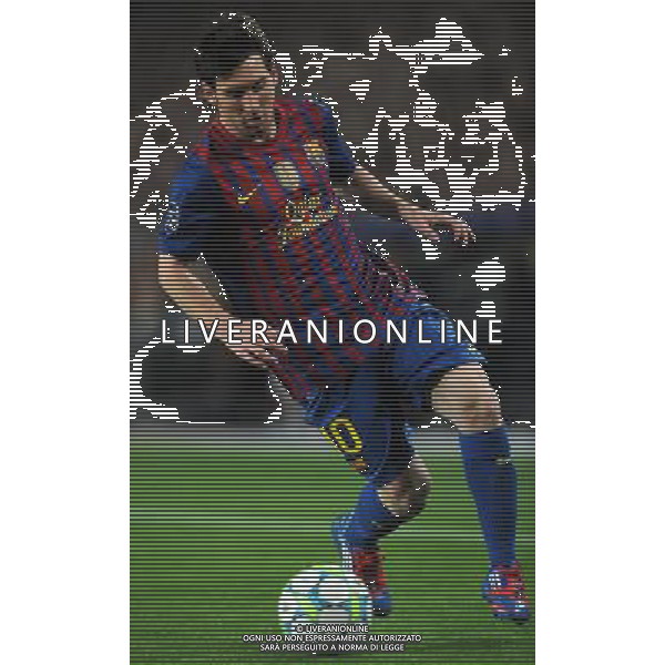UEFA Champions League 2011/2012 Quarti di Finale Ritorno Barcellona (Spagna) - 03.04.2012 Barcellona-Milan Nella Foto:Messi Lionel /Ph.Vitez-Ag. Aldo Liverani