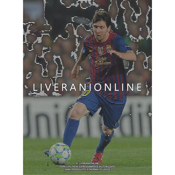 UEFA Champions League 2011/2012 Quarti di Finale Ritorno Barcellona (Spagna) - 03.04.2012 Barcellona-Milan Nella Foto:Messi Lionel /Ph.Vitez-Ag. Aldo Liverani