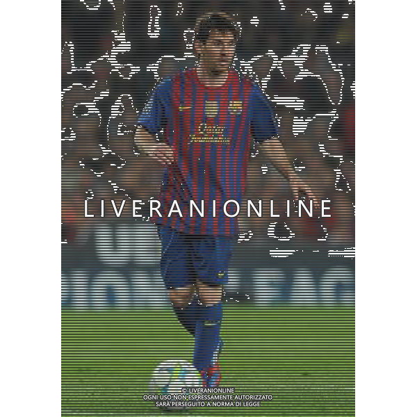 UEFA Champions League 2011/2012 Quarti di Finale Ritorno Barcellona (Spagna) - 03.04.2012 Barcellona-Milan Nella Foto:Messi Lionel /Ph.Vitez-Ag. Aldo Liverani