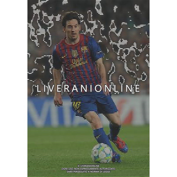 UEFA Champions League 2011/2012 Quarti di Finale Ritorno Barcellona (Spagna) - 03.04.2012 Barcellona-Milan Nella Foto:Messi Lionel /Ph.Vitez-Ag. Aldo Liverani
