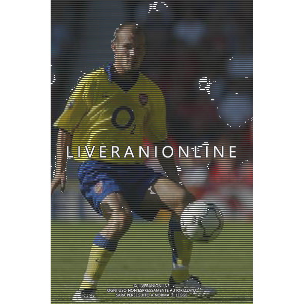 Middlesbrough (inghilterra) Premier League 24/08/2003 partita: Middlesbrough - Arsenal foto: S.Rosa/Liverani nella foto: Fredrik Ljungberg - Arsenal