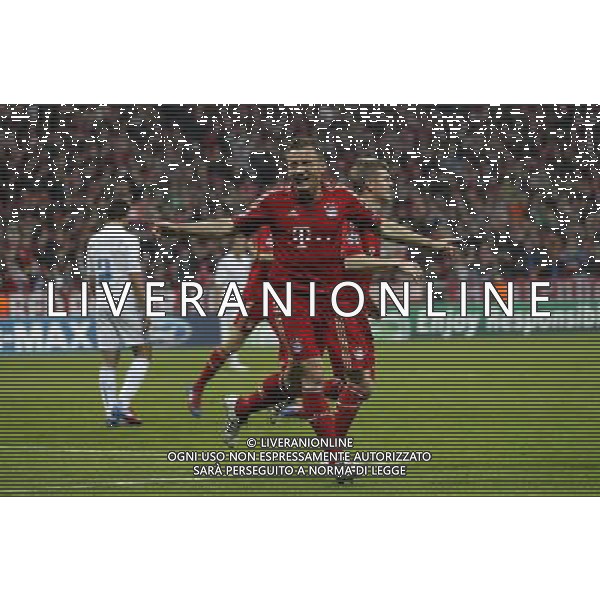 firo Fu§ball,Fussball, 03.04.2012 Uefa Champions League Saison 2011/2012 Viertelfinale, Viertelfinal - RŸckspiel Champions League, CL, FC Bayern MŸnchen, Muenchen, FCB - Olympique Marseille, 2 : 0, Jubel, jubeln, Gestik, Ivica Olic, Bayern, ganze Figur, $worldrightsEs gelten unsere AGB, einsehbar auf www.firosportphoto.de copyright by firo sportphoto: Coesfelder Str.207 48249 DŸlmen www.firosportphoto.de mail@firosportphoto.de (V o l k s b a n k B o c h u m - W i t t e n ) BLZ.: 430 601 29 Kt. Nr.: 341 117 100 Tel:Ê 02594 - 9916004 Fax:Ê02594 - 9916005 BAYERN MONACO MARSIGLIA ©AG ALDO LIVERANI SAS - ITALY ONLY - *** Local Caption *** .