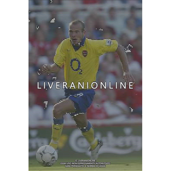 Middlesbrough (inghilterra) Premier League 24/08/2003 partita: Middlesbrough - Arsenal foto: S.Rosa/Liverani nella foto: Fredrik Ljungberg - Arsenal