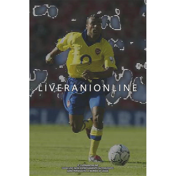 Middlesbrough (inghilterra) Premier League 24/08/2003 partita: Middlesbrough - Arsenal foto: S.Rosa/Liverani nella foto: Ashley cole - Arsenal