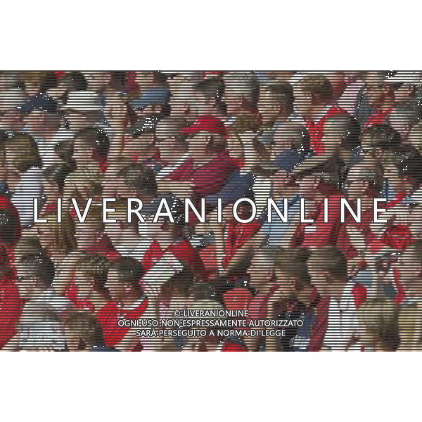Middlesbrough (inghilterra) Premier League 24/08/2003 partita: Middlesbrough - Arsenal foto: S.Rosa/Liverani nella foto: Tifosi - Middlesbrough