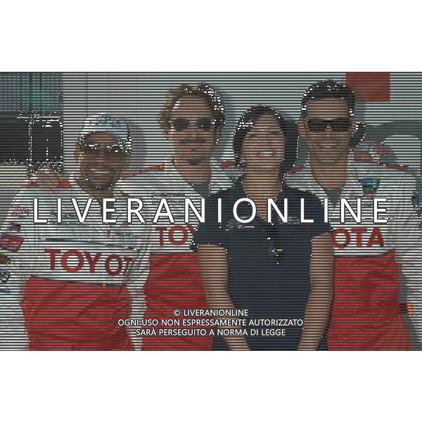 Hill Harper and Kim Coats and Katherine Legge, Race Car Driver and Eddie Cibrian The 36th Annual Toyota Pro/Celebrity Race - Press Practice Day of the Toyota Grand Prix of Long Beach at The Long Beach Grand Prix Toyota Track April 3, 2012 - Long Beach, California TEL 310 786-7700 FAX 310 777-5455 ©PHOTOSHOT/ALDO LIVERANI SAS - ITALY ONLY -