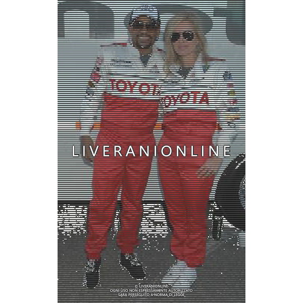 Hill Harper and Eileen Davidson The 36th Annual Toyota Pro/Celebrity Race - Press Practice Day of the Toyota Grand Prix of Long Beach at The Long Beach Grand Prix Toyota Track April 3, 2012 - Long Beach, California TEL 310 786-7700 FAX 310 777-5455 ©PHOTOSHOT/ALDO LIVERANI SAS - ITALY ONLY -
