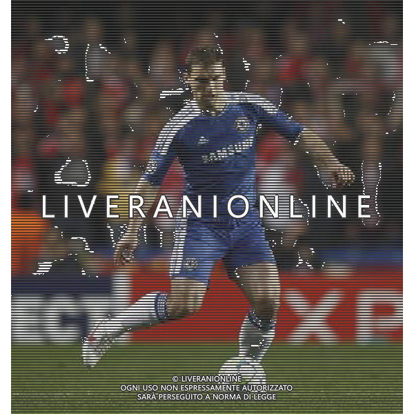 Chelsea\'s Branislav Ivanovic in action during todays match Football - Champions League Quarter Final Second Leg - Chelsea v Benfica - Wednesday 3rd April 2012 - Stamford Bridge - London © CameraSport - 43 Linden Ave. Countesthorpe. Leicester. England. LE8 5PG - Tel: +44 (0) 116 277 4147 - admin@camerasport.com - www.camerasport.com QUARTI DI RITORNO DI CHAMPIONS LEAGUE CHELSEA - BENFICA ALDO LIVERANI SAS ITALY ONLY *** Local Caption *** .