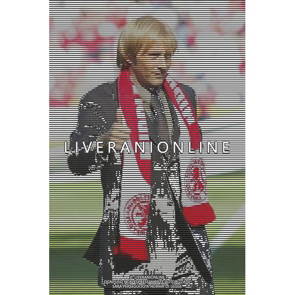 Middlesbrough (inghilterra) Premier League 24/08/2003 partita: Middlesbrough - Arsenal foto: S.Rosa/Liverani nella foto:presentazione Gaizka Mendieta