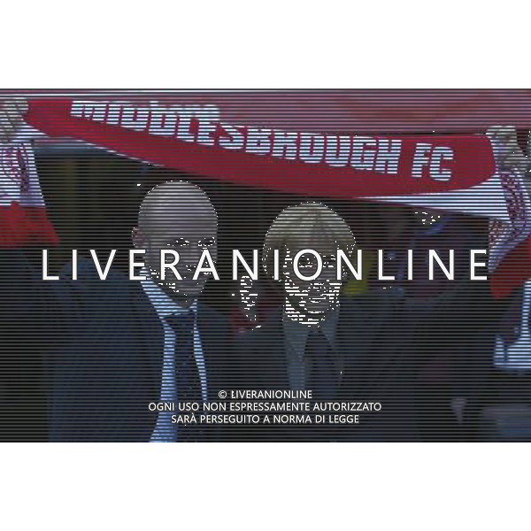 Middlesbrough (inghilterra) Premier League 24/08/2003 partita: Middlesbrough - Arsenal foto: S.Rosa/Liverani nella foto:presentazione Millis Danny e Gaizka Mendieta