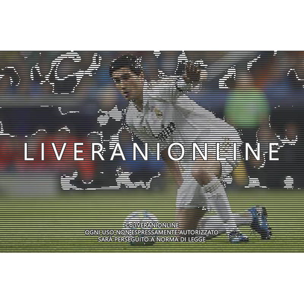 Real Madrid\'s Nuri Sahin during Champions League match on april 4th 2012. Photo: Cesar Cebolla / ALFAQUI /ALDO LIVERANI SAS - ITALY ONLY -