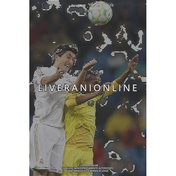 Real Madrid\'s Nuri Sahin and Apoel\'s during Champions League match on april 4th 2012. Photo: Cesar Cebolla / ALFAQUI /ALDO LIVERANI SAS - ITALY ONLY -
