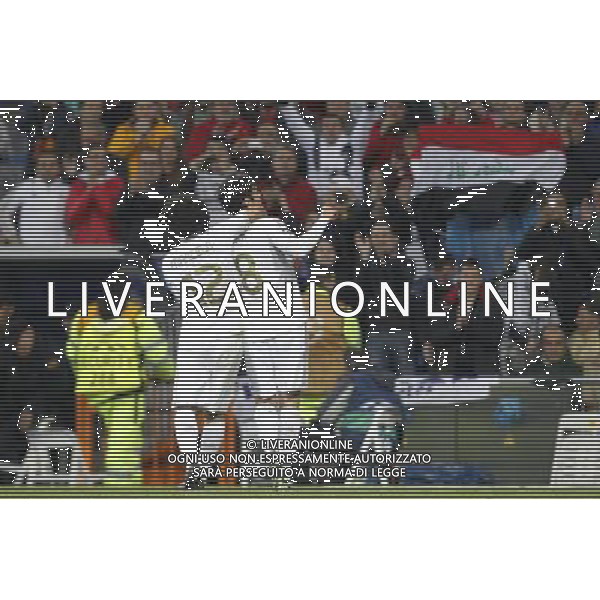 Real Madrid\'s Kaka goal during Champions League match on april 4th 2012. Photo: Cesar Cebolla / ALFAQUI /ALDO LIVERANI SAS - ITALY ONLY -
