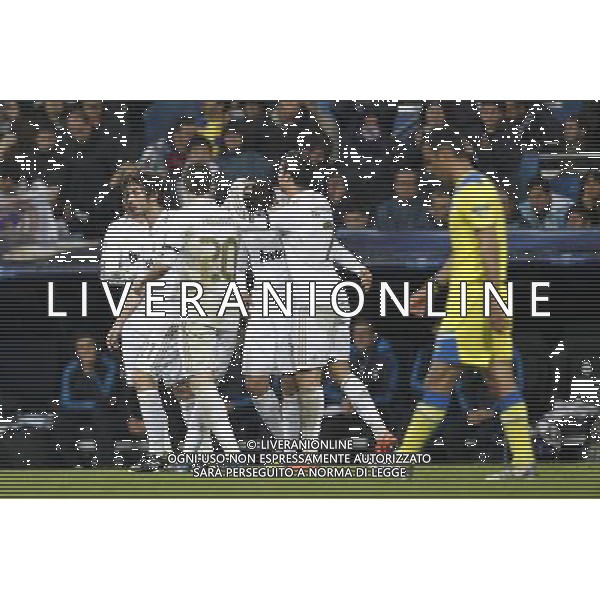 Real Madrid\'s Kaka goal during Champions League match on april 4th 2012. Photo: Cesar Cebolla / ALFAQUI /ALDO LIVERANI SAS - ITALY ONLY -