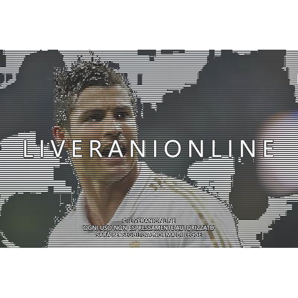 Real Madrid\'s Cristiano Ronaldo during Champions League match on april 4th 2012. Photo: Cesar Cebolla / ALFAQUI /ALDO LIVERANI SAS - ITALY ONLY -