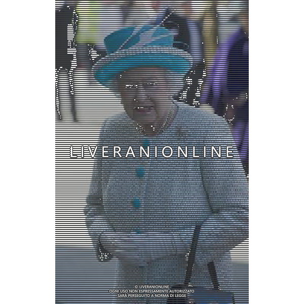 Her Majesty The Queen, accompanied by His Royal Highness The Duke of Edinburgh and Her Royal Highness Princess Beatrice of York attended the Royal Maundy Service at York Minster on Thursday the 5th April, 2012. ©PHOTOSHOT/AG ALDOLIVERANI SAS - ITALY ONLY -