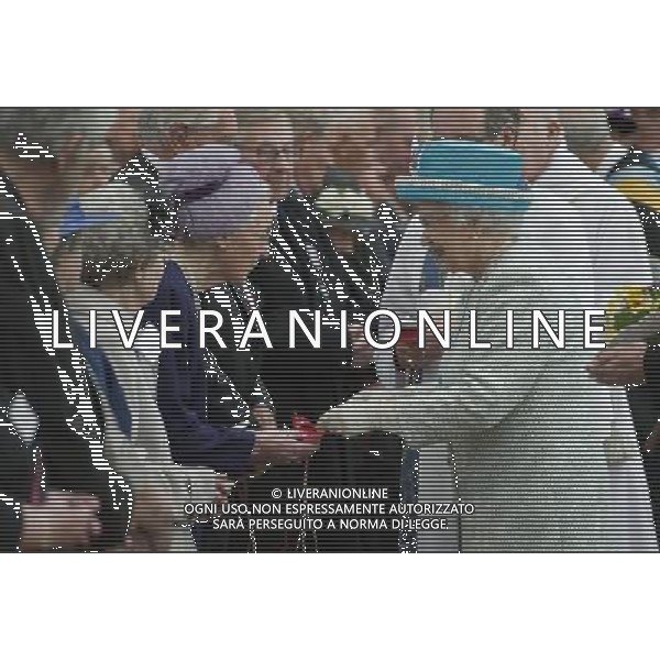 Her Majesty The Queen, accompanied by His Royal Highness The Duke of Edinburgh and Her Royal Highness Princess Beatrice of York attended the Royal Maundy Service at York Minster on Thursday the 5th April, 2012. ©PHOTOSHOT/AG ALDOLIVERANI SAS - ITALY ONLY -