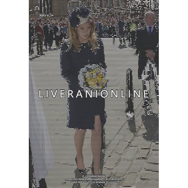 Her Majesty The Queen, accompanied by His Royal Highness The Duke of Edinburgh and Her Royal Highness Princess Beatrice of York attended the Royal Maundy Service at York Minster on Thursday the 5th April, 2012. ©PHOTOSHOT/AG ALDOLIVERANI SAS - ITALY ONLY -