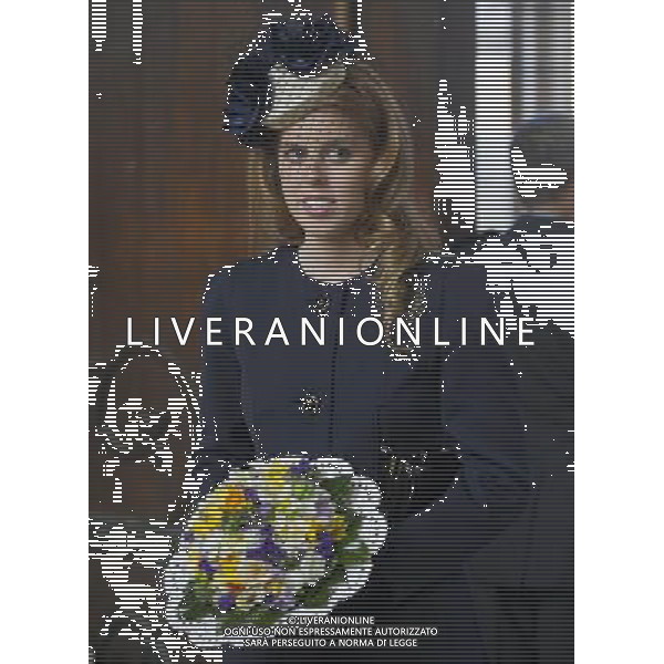 Her Majesty The Queen, accompanied by His Royal Highness The Duke of Edinburgh and Her Royal Highness Princess Beatrice of York attended the Royal Maundy Service at York Minster on Thursday the 5th April, 2012. ©PHOTOSHOT/AG ALDOLIVERANI SAS - ITALY ONLY -