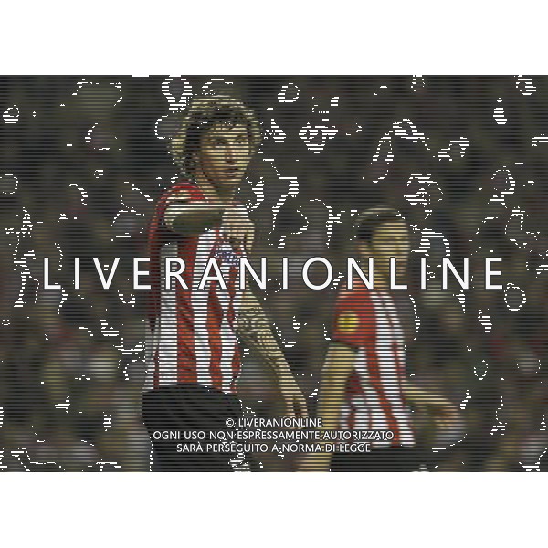 Athletic Club de Bilbao\'s Fernando Amorebieta during Europa League match.April 5,2012. (ALTERPHOTOS/Acero) AG ALDO LIVERANI S A S ONLY ITALY