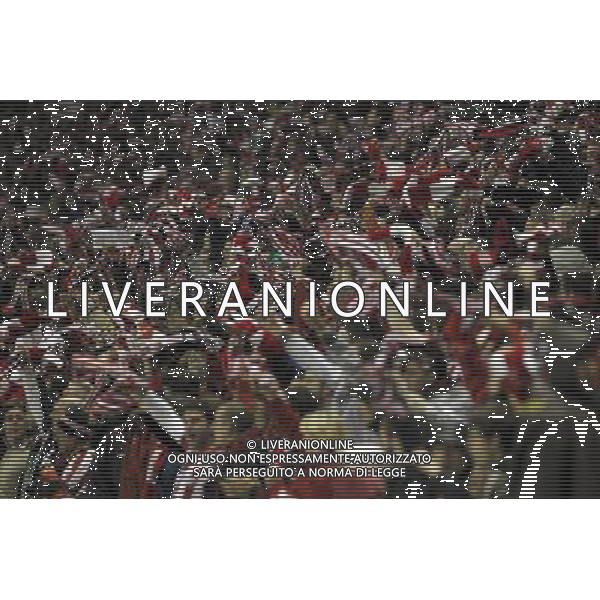 Athletic Club de Bilbao\'s supportes during Europa League match.April 5,2012. (ALTERPHOTOS/Acero) AG ALDO LIVERANI S A S ONLY ITALY