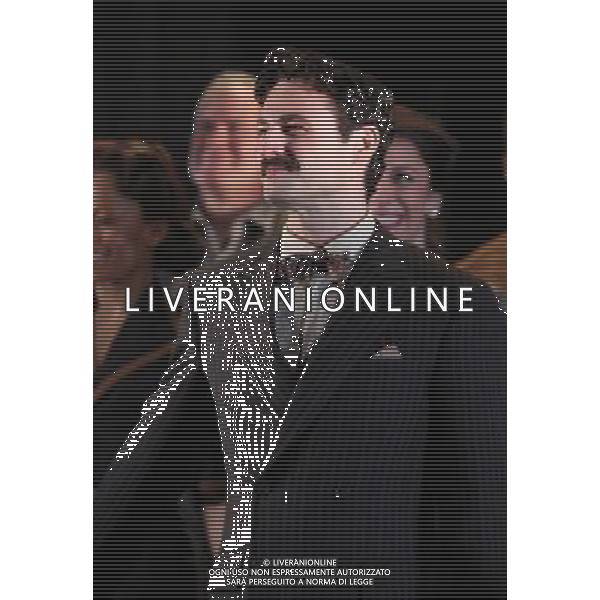 Max Von Essen during the Broadway Opening Night Performance Curtain Call for \'EVITA\' at the Marquis Theatre in New York City on 4/5/2012 ©photoshotI/Agenzia Aldo Liverani Sas - ITALY ONLY - Il Musical \'Evita\' spettacolo teatrale in scena al Marquis Theatre di New York