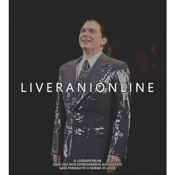 Michael Cerveris during the Broadway Opening Night Performance Curtain Call for \'EVITA\' at the Marquis Theatre in New York City on 4/5/2012 ©photoshotI/Agenzia Aldo Liverani Sas - ITALY ONLY - Il Musical \'Evita\' spettacolo teatrale in scena al Marquis Theatre di New York