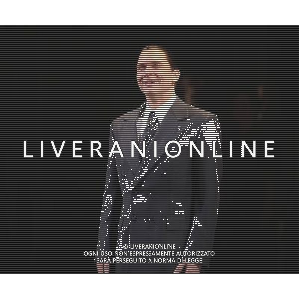 Michael Cerveris during the Broadway Opening Night Performance Curtain Call for \'EVITA\' at the Marquis Theatre in New York City on 4/5/2012 ©photoshotI/Agenzia Aldo Liverani Sas - ITALY ONLY - Il Musical \'Evita\' spettacolo teatrale in scena al Marquis Theatre di New York