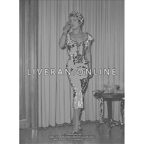 ARCHIVIO GIOVANNI LIVERANI 1950 NELLA FOTO SILVANA PAMPANINI AG ALDO LIVERANI S A S ONLY ITALY