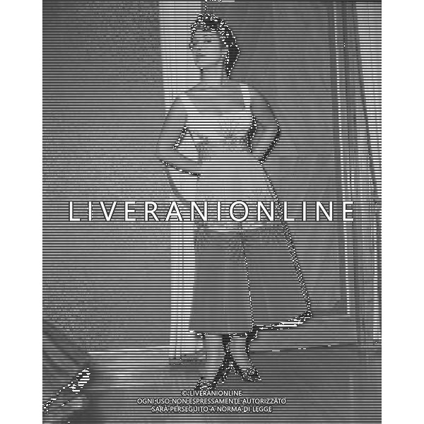 ARCHIVIO GIOVANNI LIVERANI 1950 NELLA FOTO SILVANA PAMPANINI AG ALDO LIVERANI S A S ONLY ITALY
