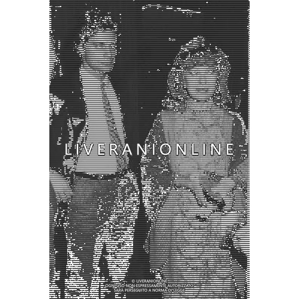 ARCHIVIO GIOVANNI LIVERANI NELLA FOTO SILVANA PAMPANINI CON PASCAL PERSIANO AG ALDO LIVERANI S A S ONLY ITALY