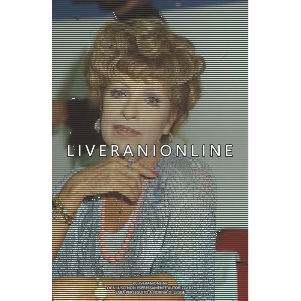ARCHIVIO GIOVANNI LIVERANI NELLA FOTO SILVANA PAMPANINI AG ALDO LIVERANI S A S ONLY ITALY