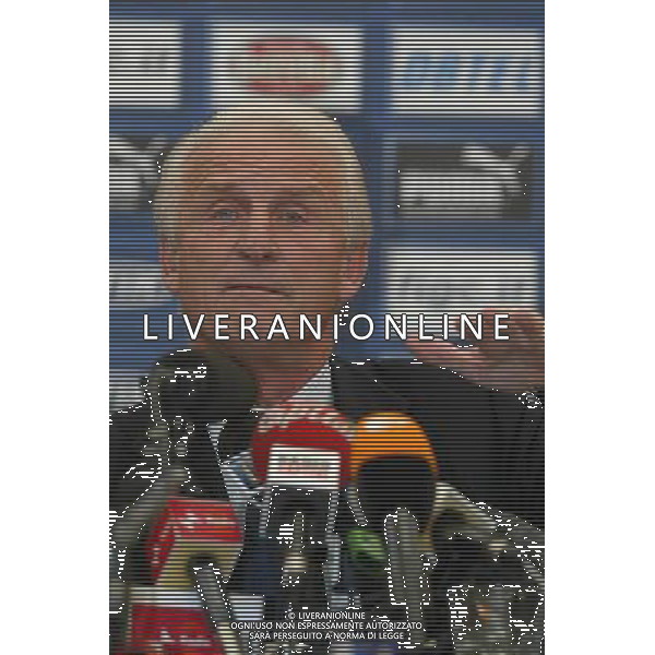 Lisbona, ( portogallo ) 23 / 06 / 2004 Conferenza stampa di Giovanni Trapattoni CT della Nazionale Italiana Nella foto: Giovanni Trapattoni ph Aldo Liverani 