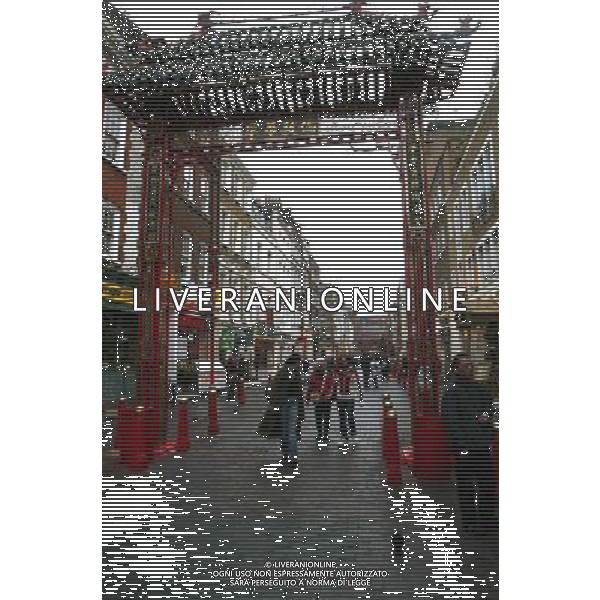 LONDRA NELLA FOTO CHINATOWN A LONDRA FOTO ALDO LIVERANI IFC