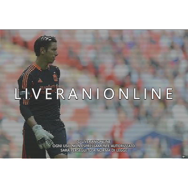 Liverpool\'s Brad Jones in action during todays match Football - FA Challenge Cup Semi Final - Liverpool v Everton - Saturday 14th April 2012 - Wembley - London å© CameraSport - 43 Linden Ave. Countesthorpe. Leicester. England. LE8 5PG - Tel: +44 (0) 116 277 4147 - admin@camerasport.com - www.camerasport.com AG ALDO LIVERANI S A S ONLY ITALY