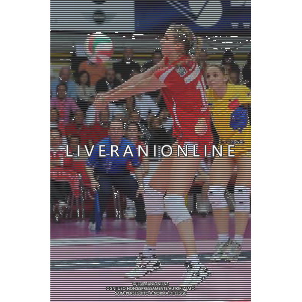Busto Arsizio (VA) 15/04/2012 Campionato Italiano Pallavolo Femminile Finale Scudetto - Gara 5 Yamamay Busto Arsizio - MC Carnaghi Villa Cortese nella foto: Helena Havelkova (Yamamay Busto Arsizio) foto Roberto Garavaglia - ag. Aldo Liverani sas