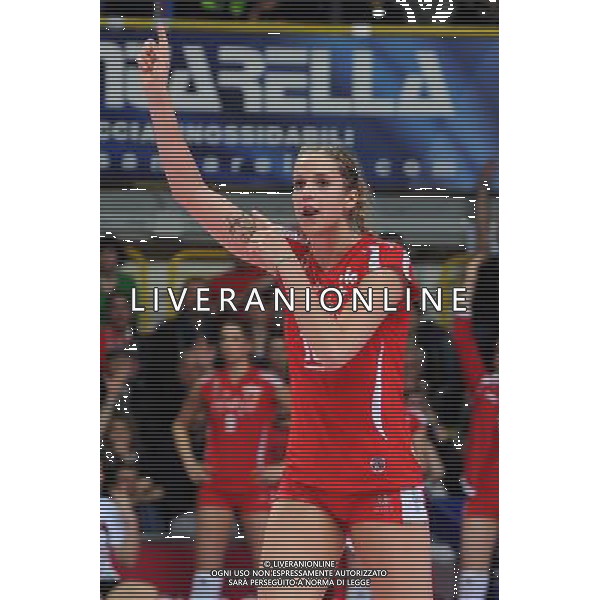 Busto Arsizio (VA) 15/04/2012 Campionato Italiano Pallavolo Femminile Finale Scudetto - Gara 5 Yamamay Busto Arsizio - MC Carnaghi Villa Cortese nella foto: Helena Havelkova (Yamamay Busto Arsizio) foto Roberto Garavaglia - ag. Aldo Liverani sas
