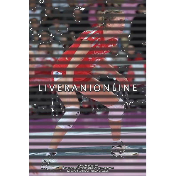 Busto Arsizio (VA) 15/04/2012 Campionato Italiano Pallavolo Femminile Finale Scudetto - Gara 5 Yamamay Busto Arsizio - MC Carnaghi Villa Cortese nella foto: Helena Havelkova (Yamamay Busto Arsizio) foto Roberto Garavaglia - ag. Aldo Liverani sas