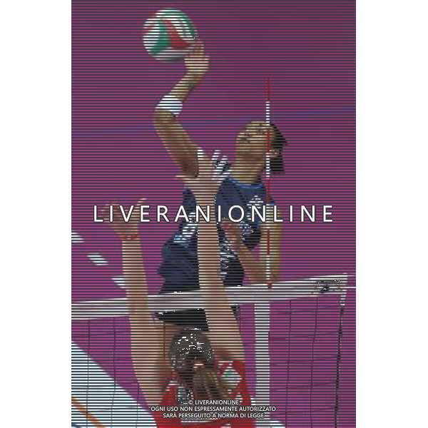 Busto Arsizio (VA) 15/04/2012 Campionato Italiano Pallavolo Femminile Finale Scudetto - Gara 5 Yamamay Busto Arsizio - MC Carnaghi Villa Cortese nella foto: Aurea Cruz (MC Carnaghi Villa Cortese) foto Roberto Garavaglia - ag. Aldo Liverani sas