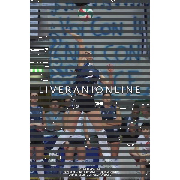 Busto Arsizio (VA) 15/04/2012 Campionato Italiano Pallavolo Femminile Finale Scudetto - Gara 5 Yamamay Busto Arsizio - MC Carnaghi Villa Cortese nella foto: Lucia Bosetti (MC Carnaghi Villa Cortese) foto Roberto Garavaglia - ag. Aldo Liverani sas