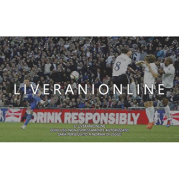 Chelsea\'s Frank Lampard scores his sides fourth goal 4-1 Football - FA Challenge Cup Semi Final - Tottenham Hotspur v Chelsea - Sunday 15th April 2012 - Wembley - London © CameraSport - 43 Linden Ave. Countesthorpe. Leicester. England. LE8 5PG - Tel: +44 (0) 116 277 4147 - admin@camerasport.com - www.camerasport.com AG ALDO LIVERANI S A S ONLY ITALY
