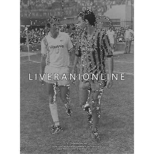 CALCIO - Trevor Francis ex caciatore inglese nella foto Trevor Francis Hansi Muller ph.ARCHIVIO AGENZIA ALDO LIVERANI