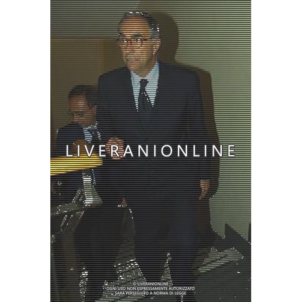 Roma 25/06/2004 Consiglio FIGC nella foto Franco Carraro foto leonardo cavallo/agenzia aldo liverani