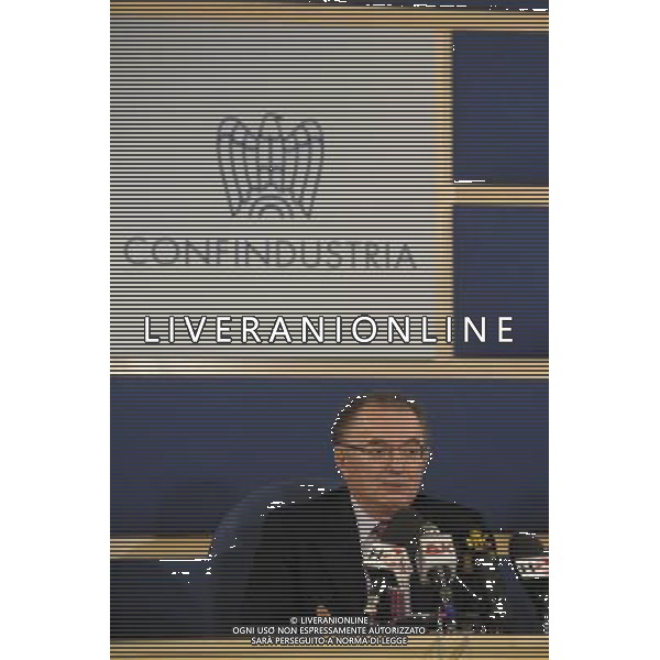 Roma - 19/04/2012 - Palazzo Confindustria - La giunta di Confindustria ha approvato la squadra e il programma del presidente designato, Giorgio Squinzi - nella foto: Giorgio Squinzi å© Fabrizio Corradetti - Ag. Aldo Liverani sas