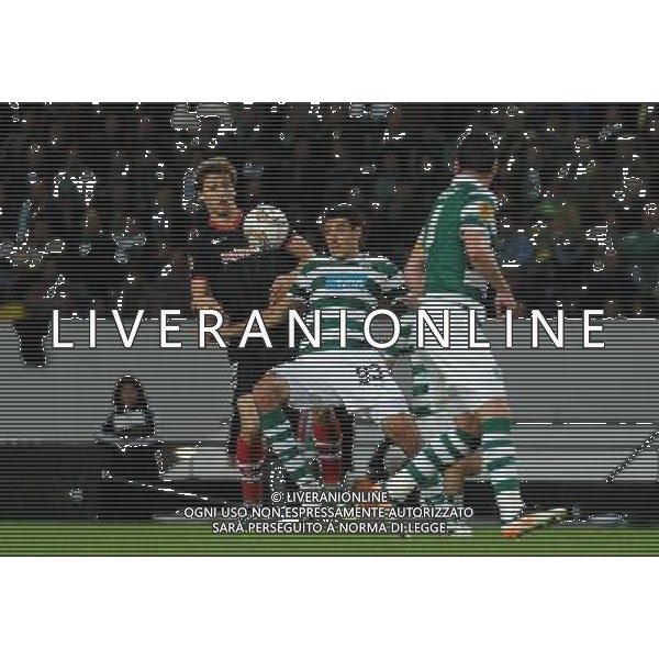 20120419: LISBON, PORTUGAL - Football - UEFA Europe League 2011/2012 - Semi-finals, First leg: Sporting CP vs Athletic Club Bilbao In picture: Xandao (Sporting) and Fernando Llorente (Athletic Club Bilbao). PHOTO: Alvaro Isidoro/CITYFILES LIGA EUROPY UEFA EUROPEJSKA SEZON 2011/2012 PILKA NOZNA POLFINAL SPORTING LIZBONA vs ATHLETIC BILBAO FOT. CITYFILES/NEWSPIX.PL PORTUGAL,BRAZIL,SPAIN,GERMANY,FRANCE,UK OUT !!! --- Newspix.pl ©AG ALDO LIVERANI SAS - ITALY ONLY - *** Local Caption *** www.newspix.pl mail us: info@newspix.pl call us: 0048 022 23 22 222 --- Polish Picture Agency by Ringier Axel Springer Poland